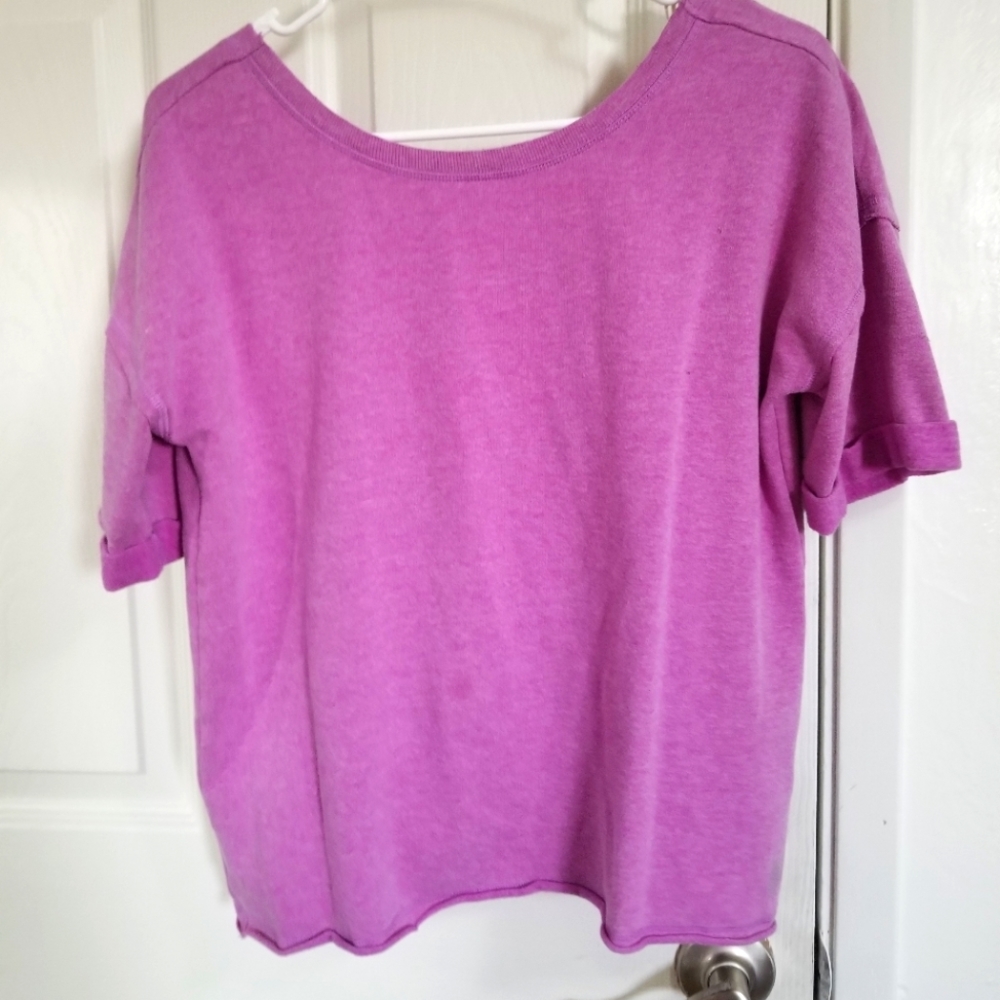 PINK tie back top